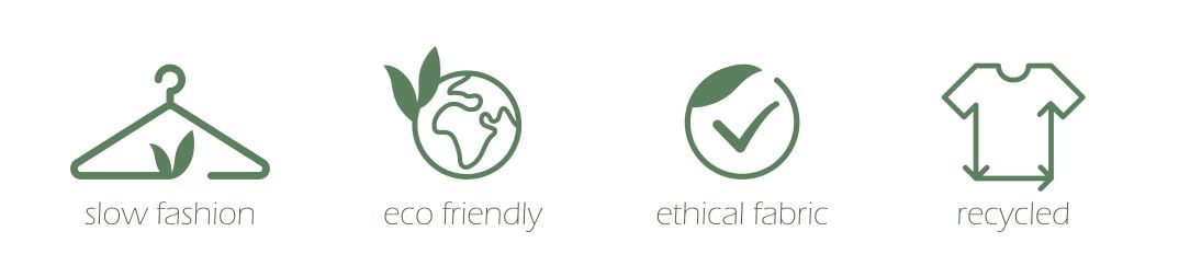 Stylish sustainable fashion options - made from eco-friendly fabrics.