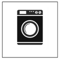 Icon for washing techs provided by a clothing manufacturer